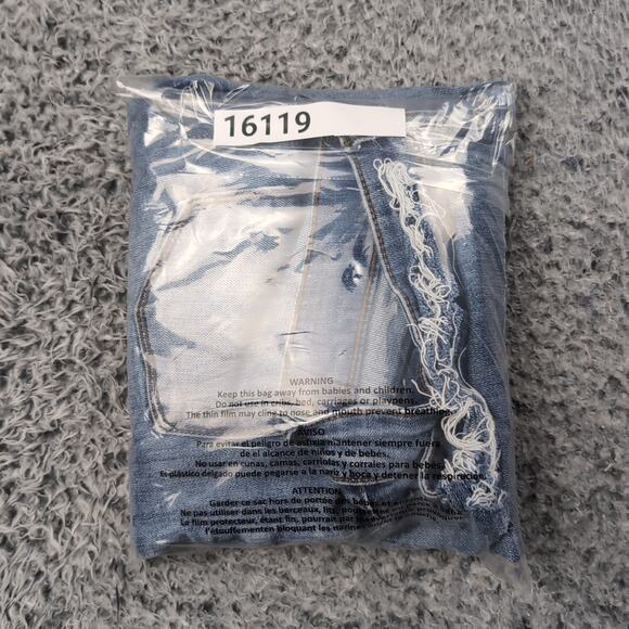 KUT From The Kloth Jeans Women 10 Blue Mid Rise Stretch Denim Casual Distressed - Picture 10 of 10